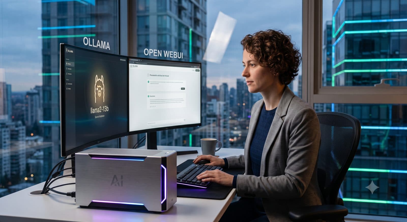Cómo montar tu servidor de IA local con Ollama y Open WebUI