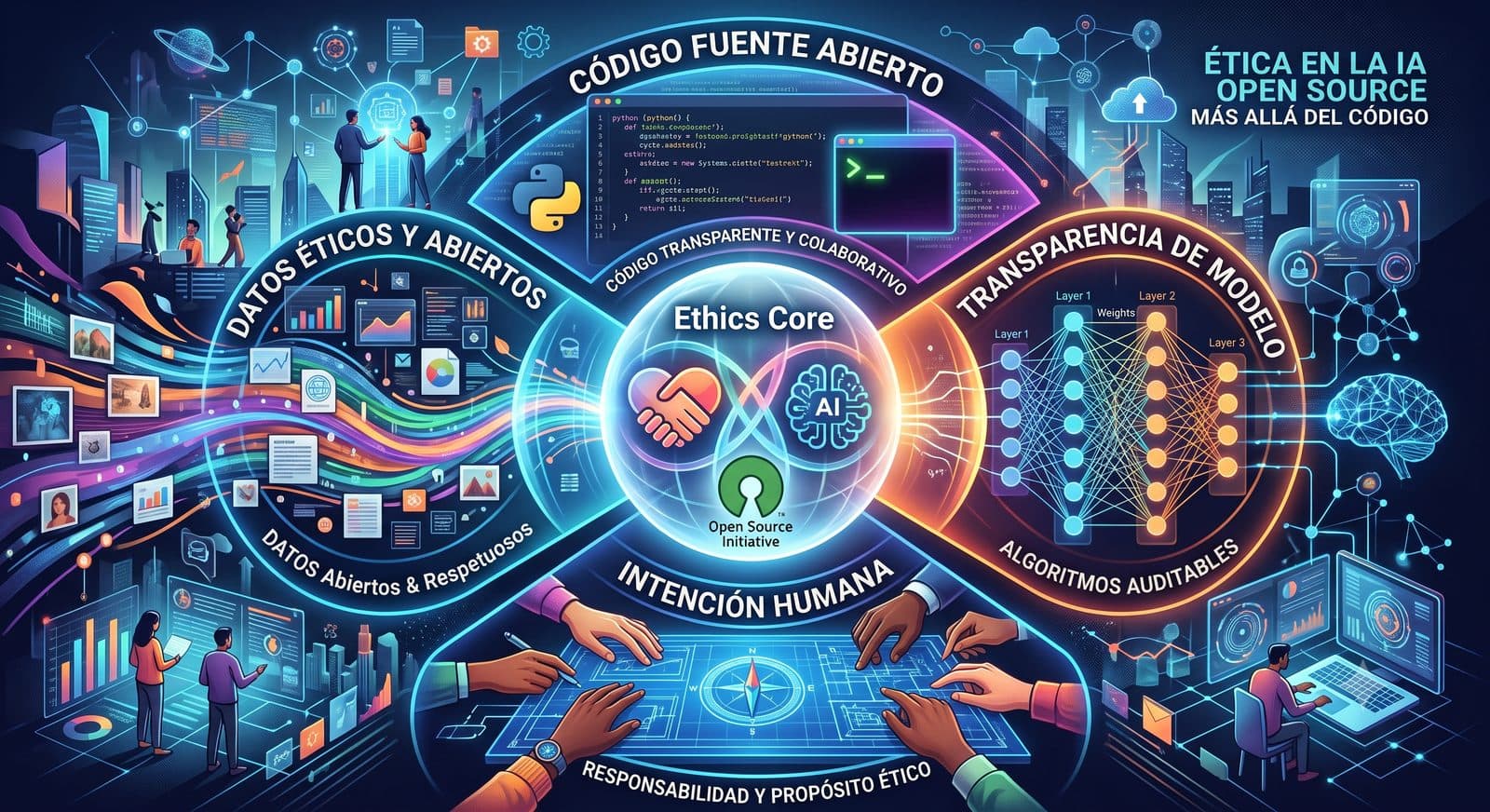 La Ética Verdadera en la IA Open Source: Más Allá del Código